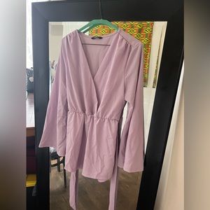 Lilac lavender romper